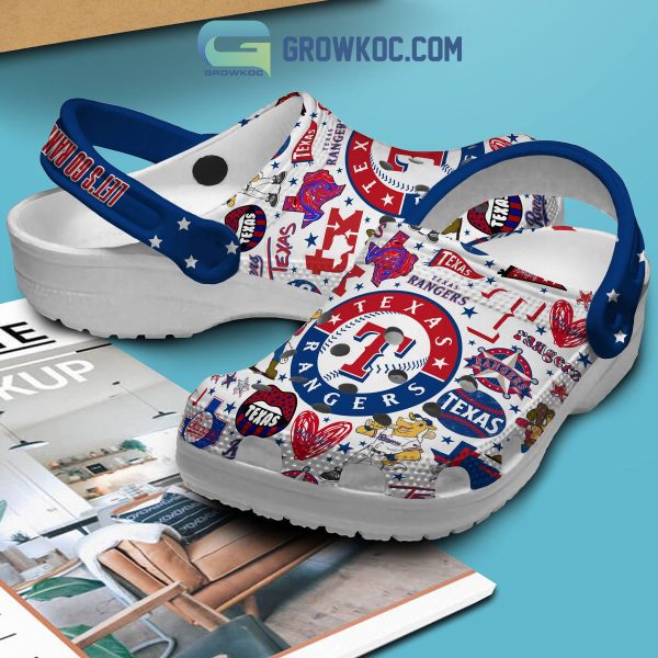 Texas Rangers Let's Go Rangers Clogs Crocs