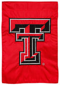 Texas Tech University Garden Flag 2 Sided Applique Logo