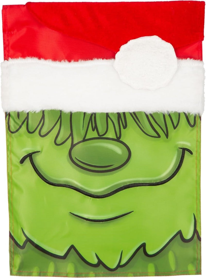 The Grinch Garden Flag 2 Sided