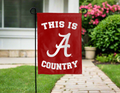 University of Alabama Crimson Tide Country Double Sided Garden Flag