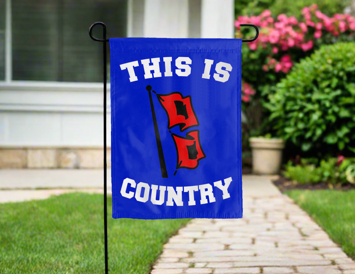 Tulsa Golden Hurricanes Country Double Sided Garden Flag