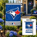 Toronto Blue Jays 2 Sided Garden Flag
