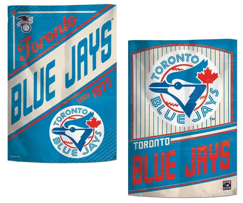 Toronto Blue Jays Garden Flag 2 Sided Classic Logo