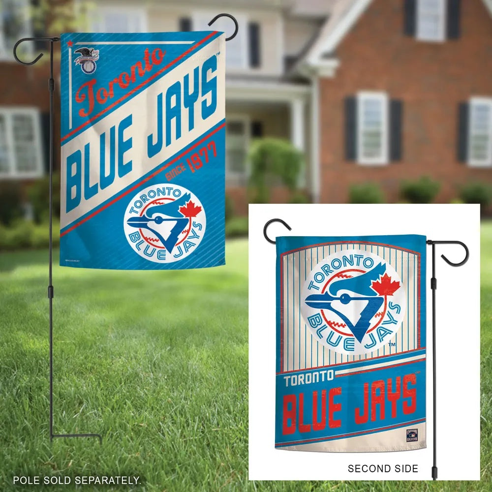 Toronto Blue Jays Garden Flag 2 Sided Classic Logo