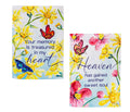 Treasured Memories 2 Sided Memorial Garden Flag