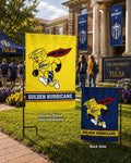 Tulsa Golden Hurricanes 2 Sided Garden Flag