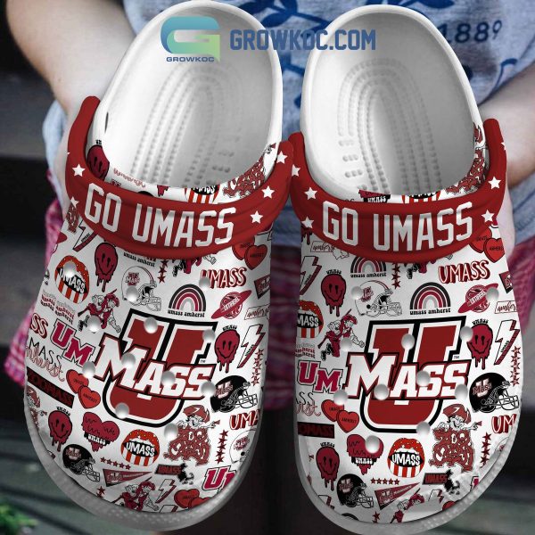 UMass Minutemen NCAA Go Umass Amherst Clogs Crocs