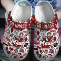 UMass Minutemen NCAA Go Umass Amherst Clogs Crocs