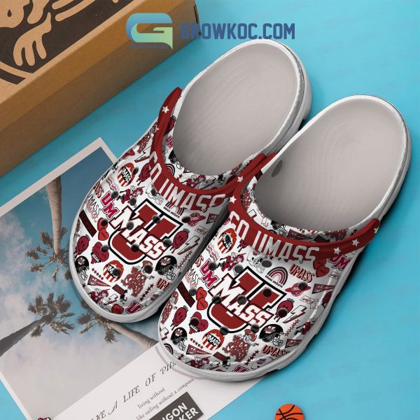 UMass Minutemen NCAA Go Umass Amherst Clogs Crocs