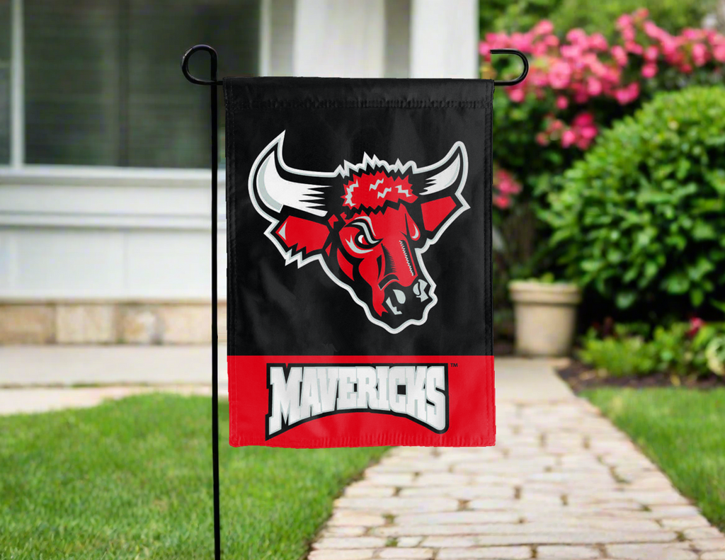 UNO Mavericks Double Sided Garden Flag