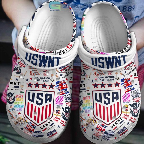 USA Women's World Cup One Nation One Team Crocs
