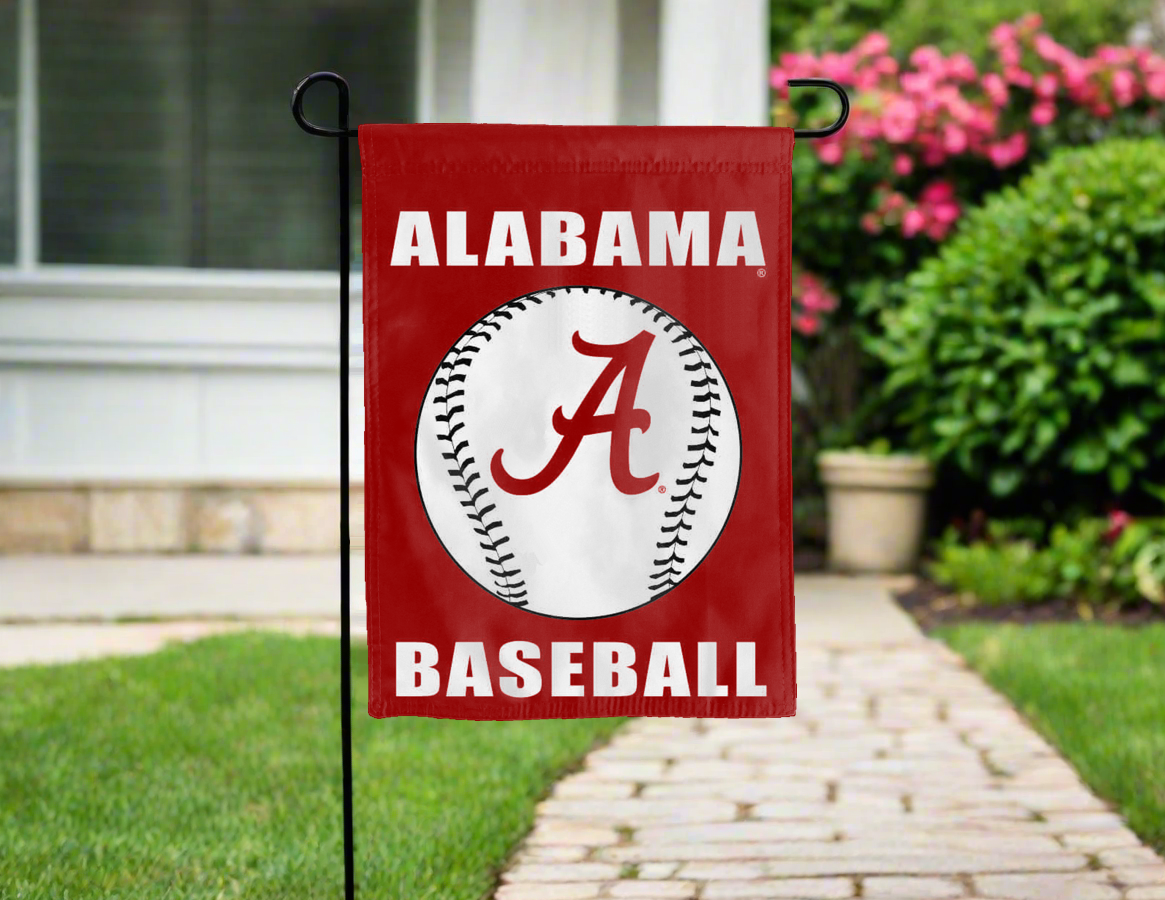University of Alabama - Baseball Double Sided Garden Flag