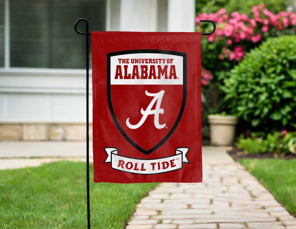 University of Alabama Go Roll Tide Double Sided Garden flag