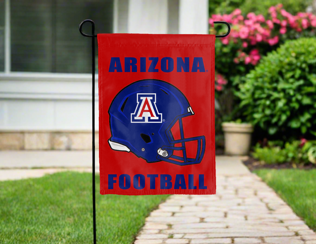 University of Arizona Football Double Sided Garden Flag