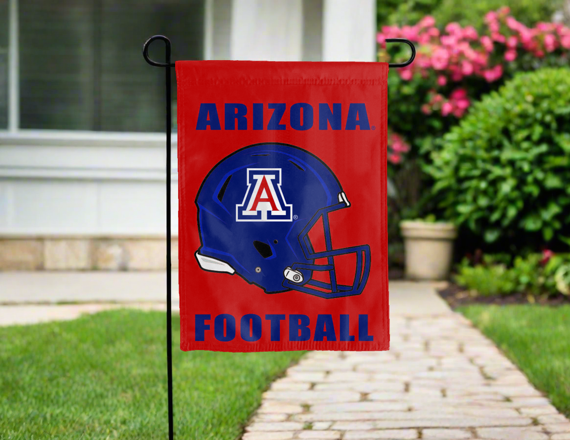 University of Arizona Football Double Sided Garden Flag