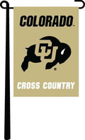 University of Colorado Boulder - Cross Country Double Sided Garden Flag