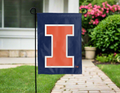 University of Illinois Double Sided Garden Flag