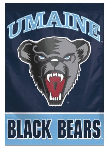 University of Maine Banner Black Bears House Flag