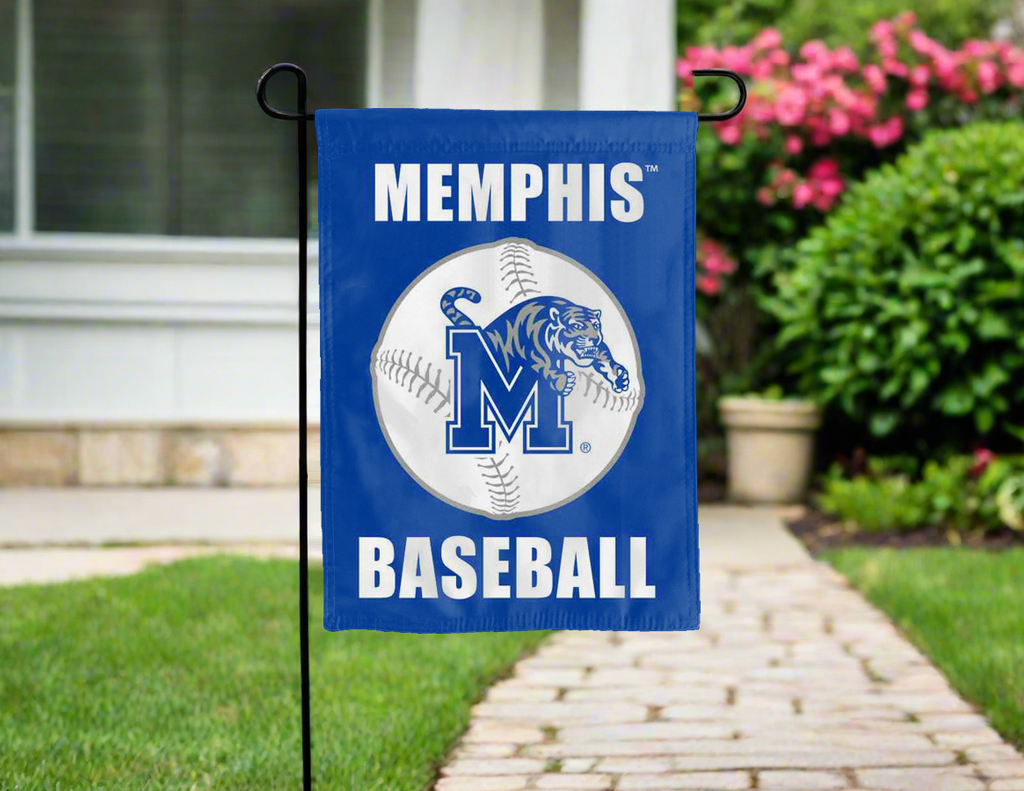 Memphis - Baseball Double Sided Garden Flag
