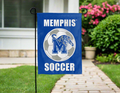 Memphis Soccer Double Sided Garden Flag