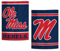 University of Mississippi Garden Flag 2 Sided Ole Miss