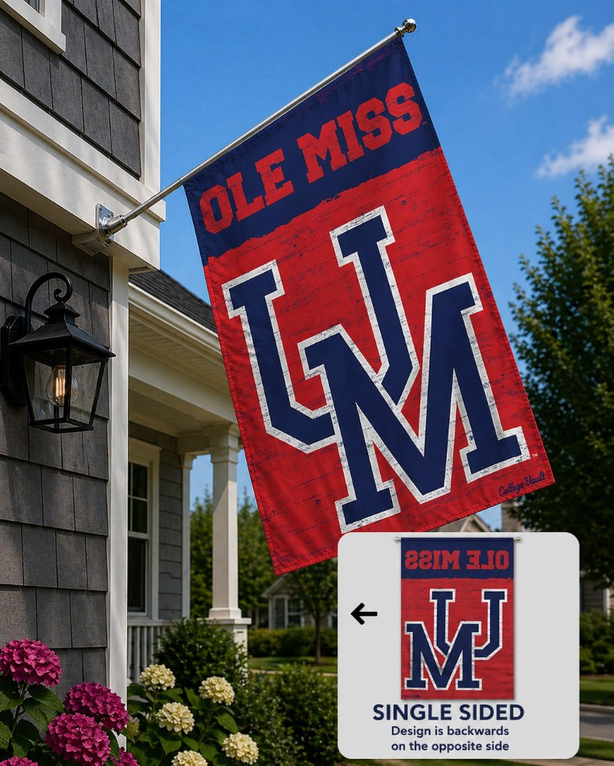 University of Mississippi Throwback House Banner