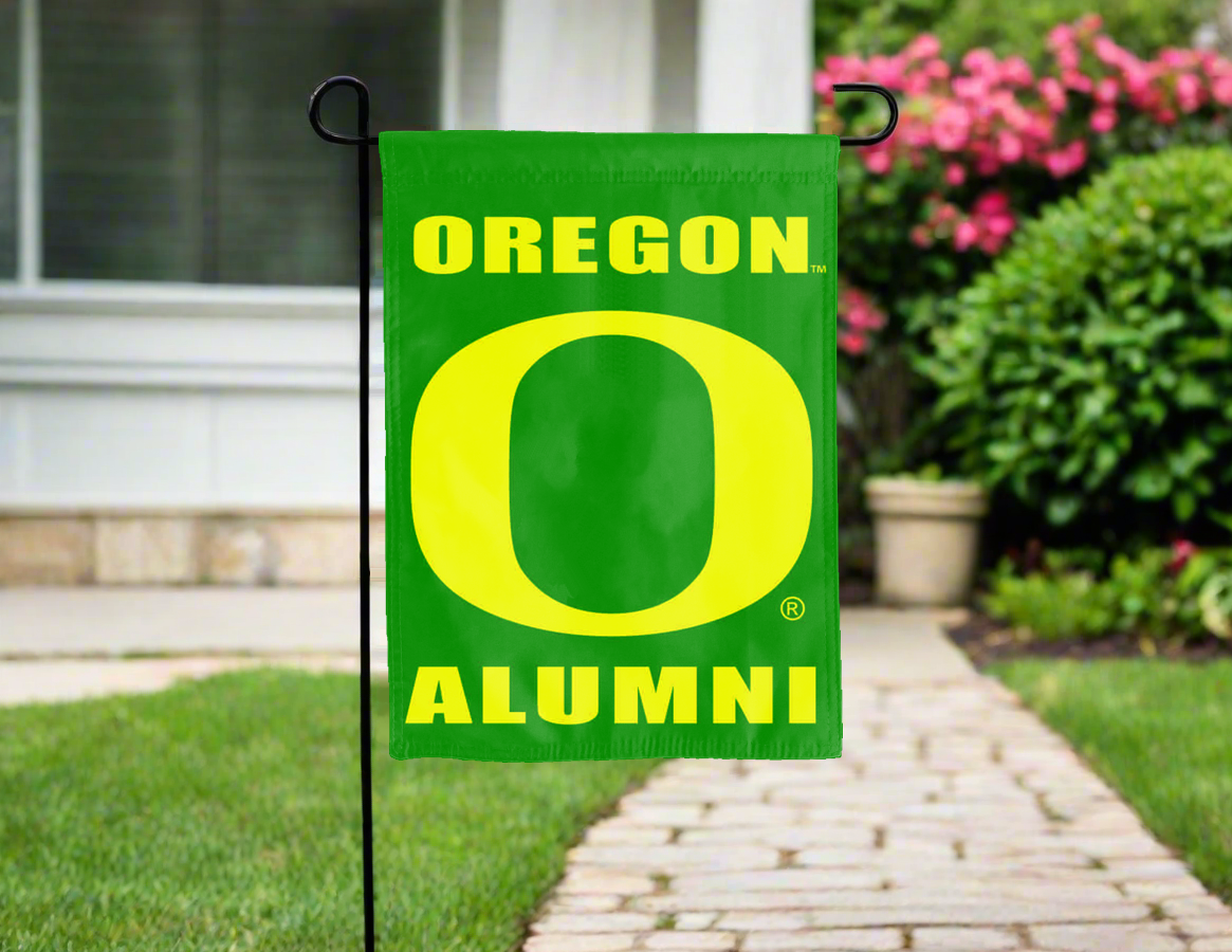 University of Oregon Alumni Double Sided Garden Flag