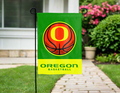 University of Oregon Basketball Double Sided Garden Flag