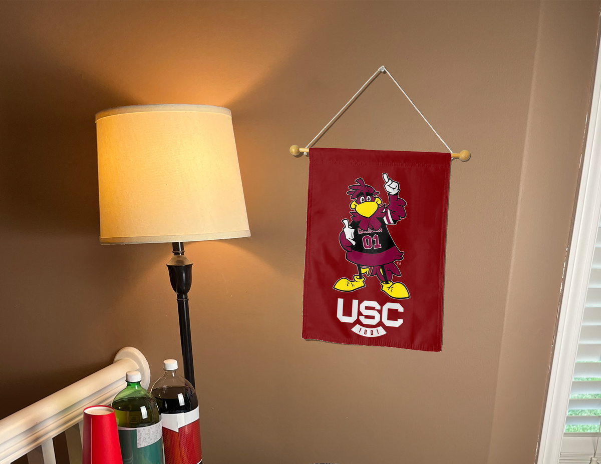University of South Carolina - Cocky Gamecock Double Sided Garden Flag