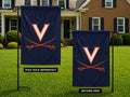 University of Virginia Garden Flag 2 Sided Applique Logo