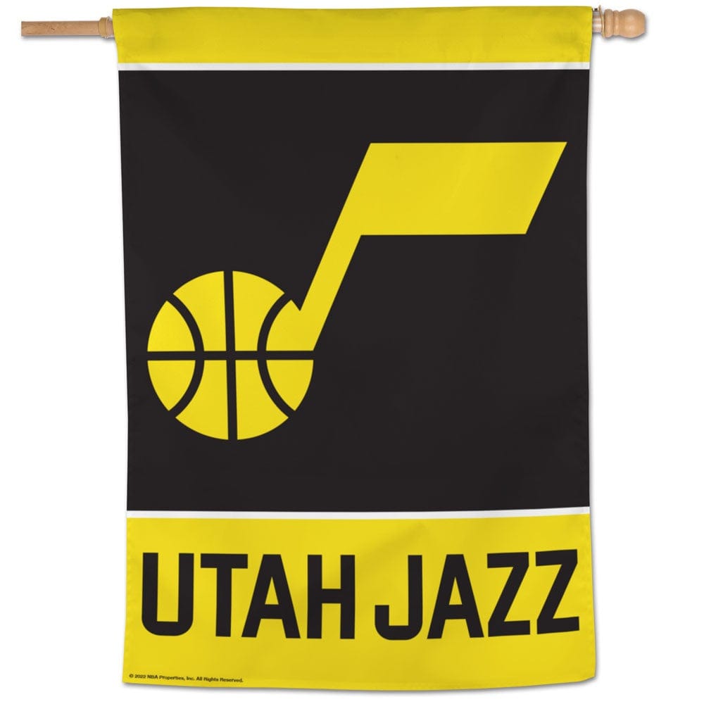 Utah Jazz Banner Vertical House Flag