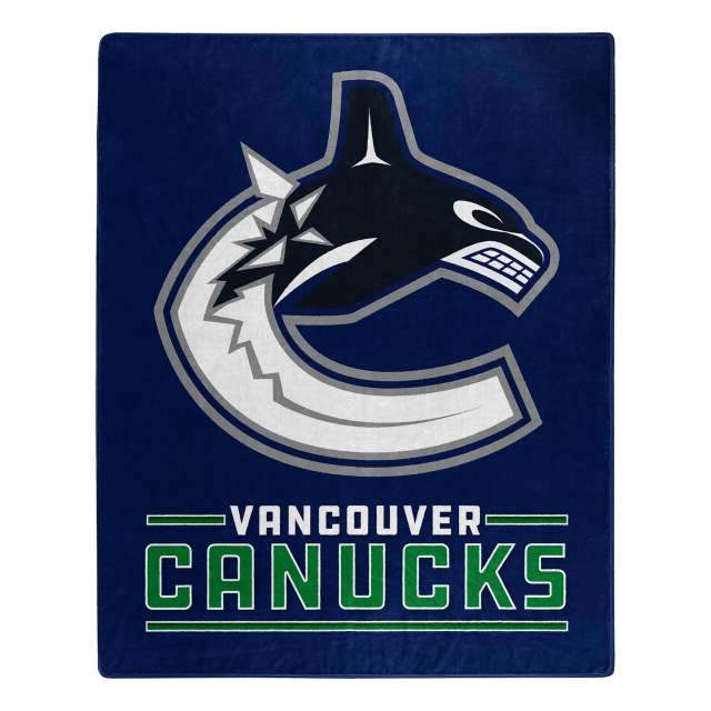 Vancouver Canucks Throw Blanket 50×60 Interference Design