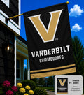Vanderbilt Commodores Banner Vertical Flag