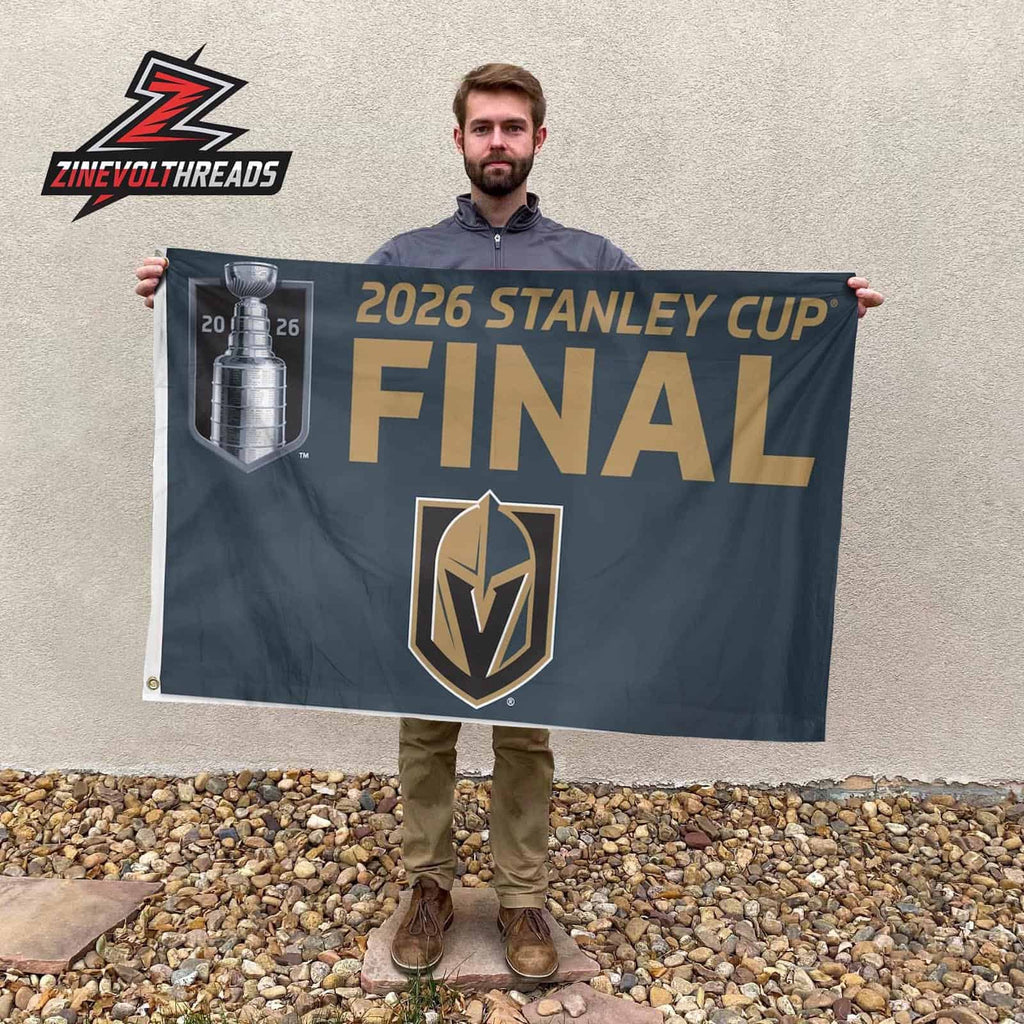 Vegas Golden Knights 2026 Stanley Cup Final Double-Sided Garden House Flag