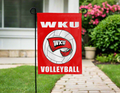 Western Kentucky University - Hilltoppers Volleyball Double Sided Garden Flag