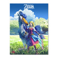 The Legend of Zelda: Breath of the Wild Poster ‚Äî Princess Zelda Exclusive Art Print | Nintendo Wall Art