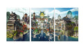 Final Fantasy XIV: Stormblood Poster ‚Äî Kugane Set of 3 | FFXIV Square Enix Wall Art