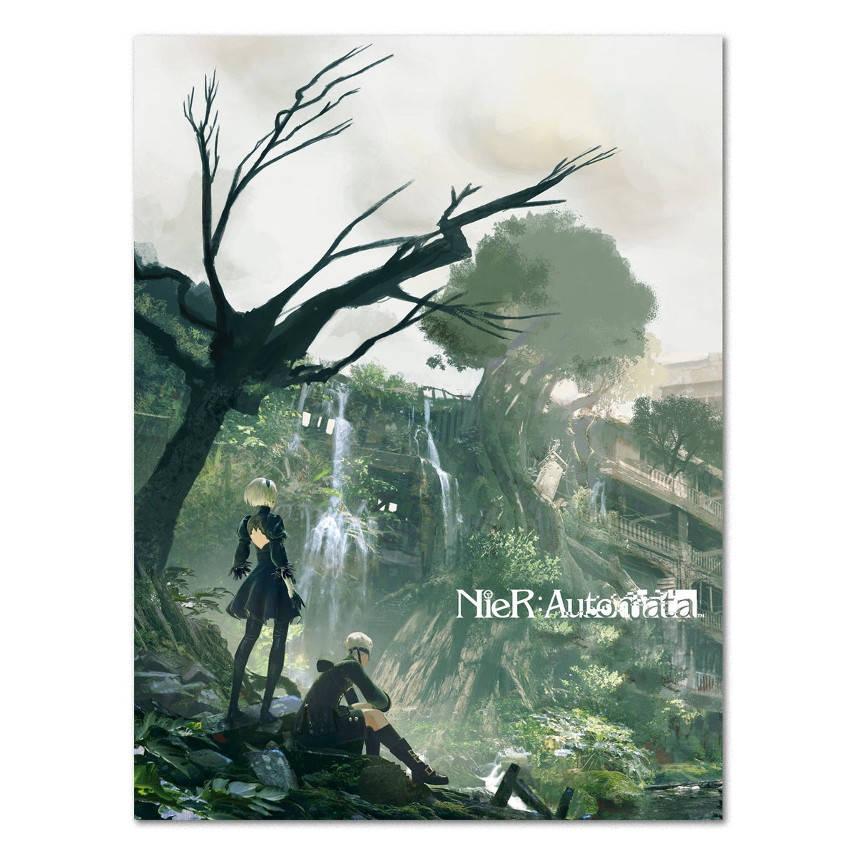 Nier Automata Poster ‚Äî Music Book Art Print | Square Enix Gaming Wall Art