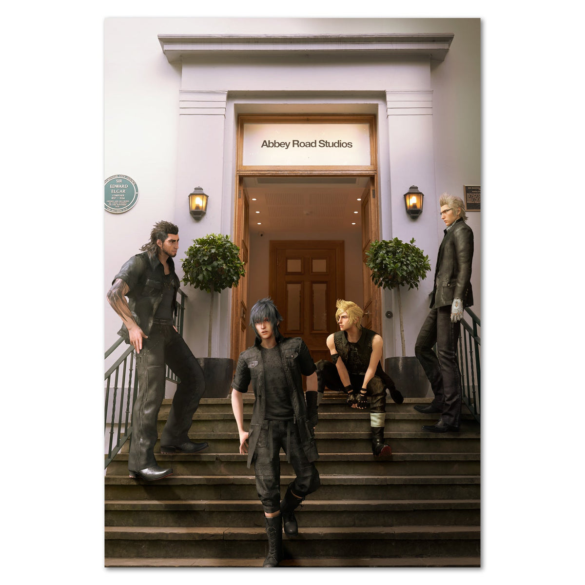 Final Fantasy XV (15) Poster ‚Äî Abbey Studio Art Print | FFXV Square Enix Wall Art