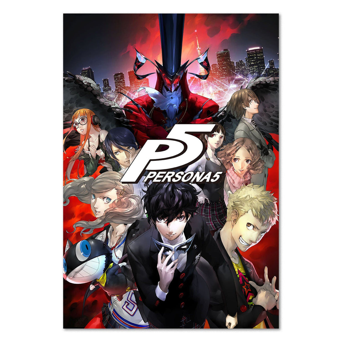 Persona 5 Poster ‚Äî Key Art Print | Atlus JRPG Wall Art