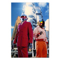 Daft Punk Poster ‚Äî Art Print 02 | Electronic Music Wall Art