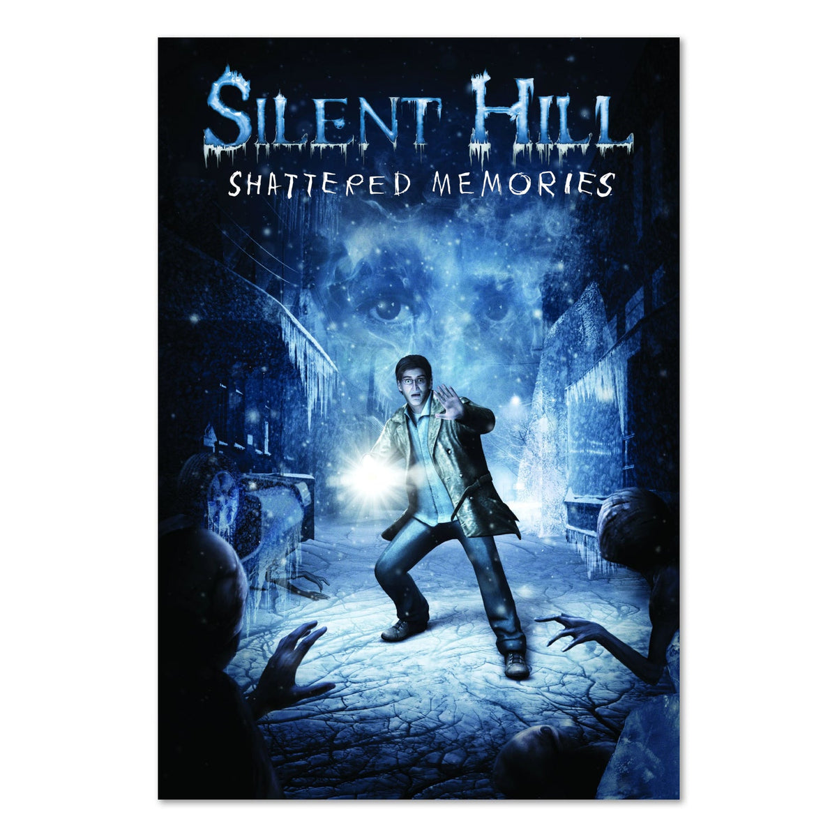 Silent Hill Shattered Memories Poster ‚Äî Key Art Print | Horror Gaming Wall Art