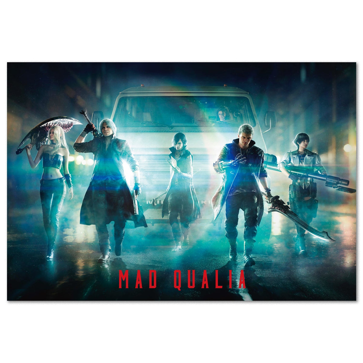 Devil May Cry 5 Poster ‚Äî CD Art Print | Capcom DMC Wall Art