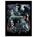 Uncharted 4: A Thief's End Poster ‚Äî Collage Art Print | Naughty Dog PS4 Gaming Wall Art