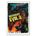 Resident Evil 3 Remake Poster ‚Äî Retro Art Print | Capcom Horror Game Wall Art