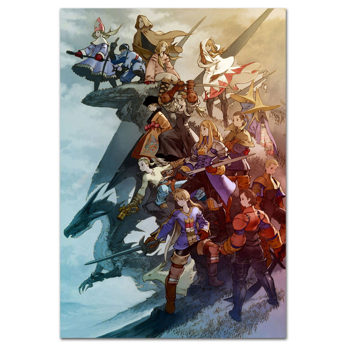 Final Fantasy Tactics Advance Poster ‚Äî Key Art Print | Square Enix Wall Art
