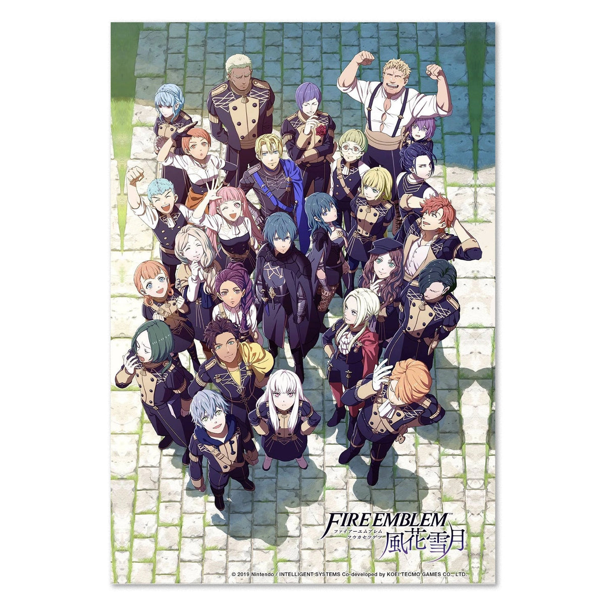 Fire Emblem: Three Houses Poster ‚Äî Characters Key Art | Nintendo Switch Wall Art