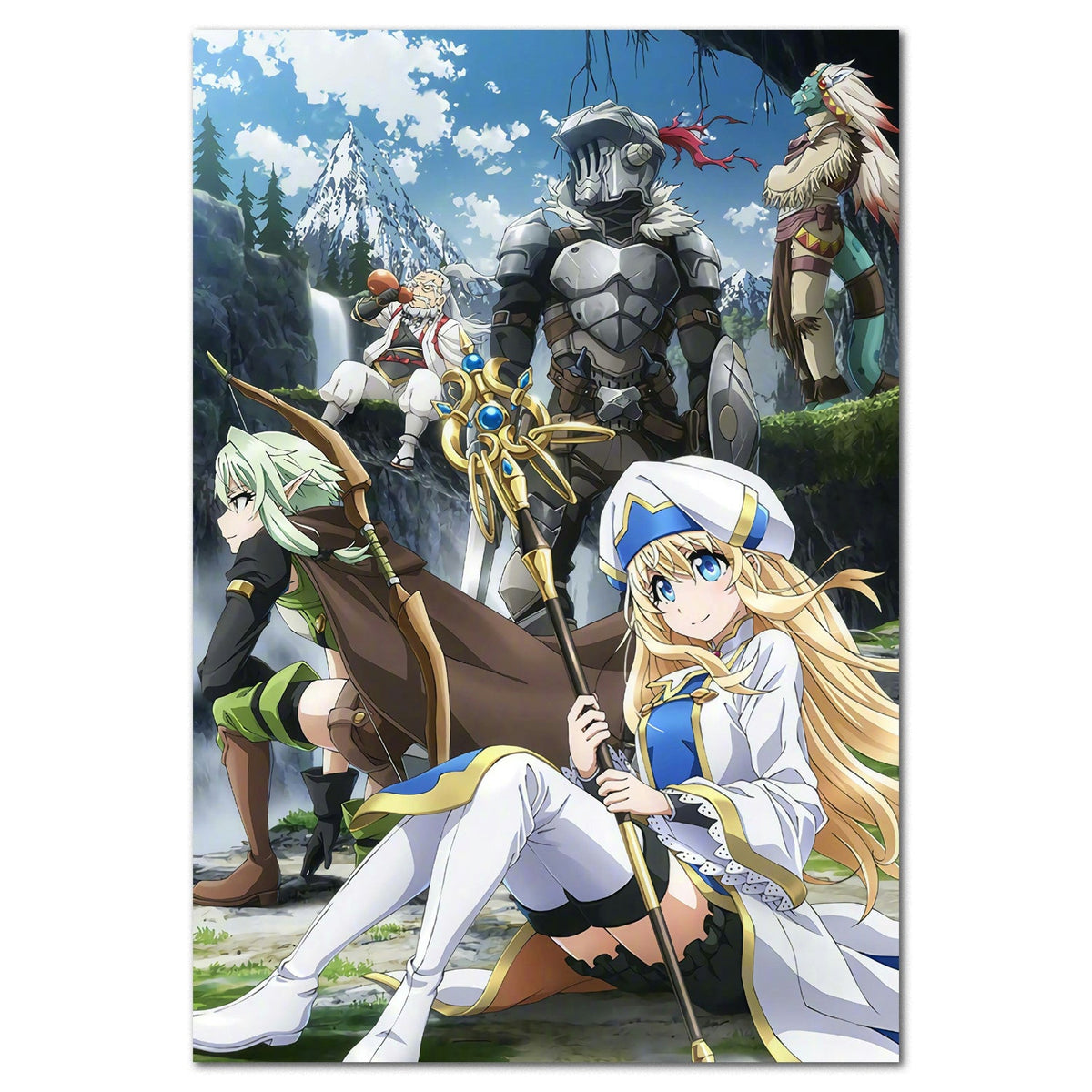 Goblin Slayer Anime Poster ‚Äî Promotion Art Print | Anime Wall Art