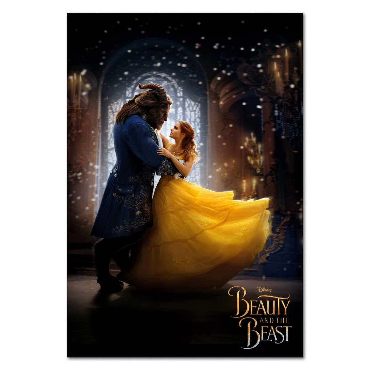 Beauty and the Beast Movie Poster | Art Print