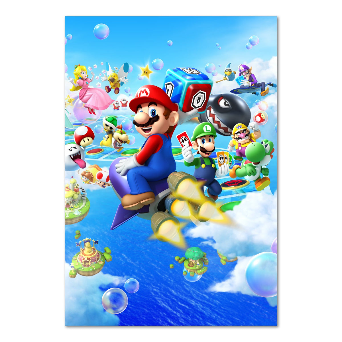 Mario Kart Poster ‚Äî Promotion Art Print | Nintendo Racing Game Wall Art